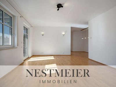 Großzügig wohnen im Zentrum von Prien – 3-Zimmer-Stadtwohnung mit Westbalkon