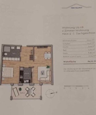 Wohnung mit Balkon und Aufzug in Lahr/Schwarzwald