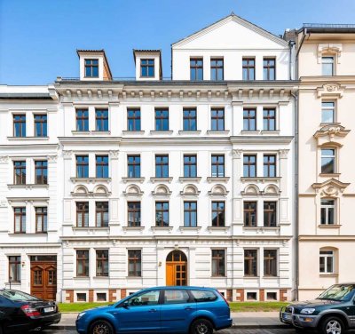 WG-geeignete 3-Zimmer-Wohnung mit Balkon und EBK in Gohlis-Süd