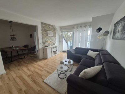 Schöne und helle Maisonettewohnung mit Balkon und Garage in Dortmund-Sölde