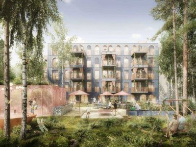 Designstarke Galeriewohnung: 2 Zimmer vollmöbliert mit hochwertigem Scandi-Interieur