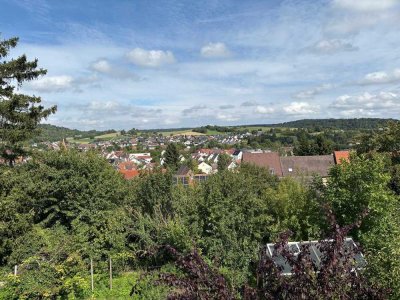 Exklusive, vollst. renovierte DG-Wohnung mit Balkon und EBK (Heidelsheim)
