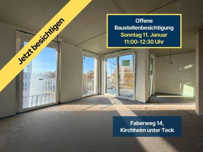 Neubau 3-Zimmer-Wohnung im 3. OG - Bezugsfertig bis Juni