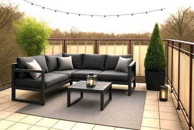 30m² Sonnen-Terrasse in Innenhoflage