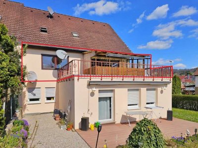 Lust auf "Wohnung & Garten"? 3,5-Zimmer-Wohnung mit Dachterrasse in Mittelbrüden