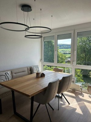 Freundliche 3,5-Zimmer-Wohnung mit Balkon und Einbauküche in Calw-Stammheim