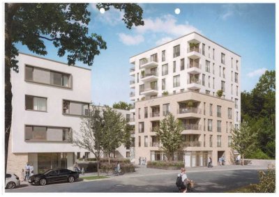 Helle 3-Zimmer-Neubau-Wohnung in Karlsruhe-Waldstadt