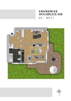 Neubau | Exklusive Lage mit Grünanlage und Gewässer | Provisionsfrei