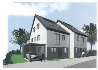 Nur noch eins verfügbar, Doppelhaus Neubau in zentraler Lage von Jockgrim