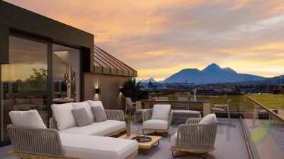 WALS SEVEN RESIDENCESWohnen auf höchstem Niveau!3 Zimmer Terrassenwohnung im Süden von Salzburg