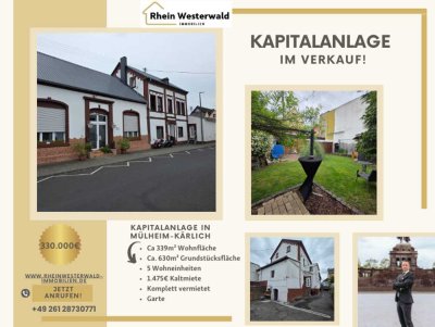 5-Familienhaus in Mülheim-Kärlich – Vollvermietetes Investment mit stabilem Cashflow