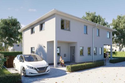 Baugrundstück für Doppelhaushälfte von Febro Massivhaus in Magdeburg Süd-Ost