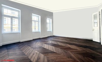 SERVITENVIERTEL - ERSTBEZÜGE - HIGH END STILWOHNUNGEN - von 87 bis 104 m² WFL - 3 Zimmer - 2 BÄDER - RUHELAGE RENOVIERTES STILJUWEL