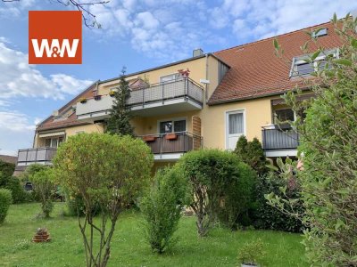 Neu vermietete Maisonette-Eigentumswohnung in ruhiger Lage von Niedersedlitz mit Balkon und TG-STP