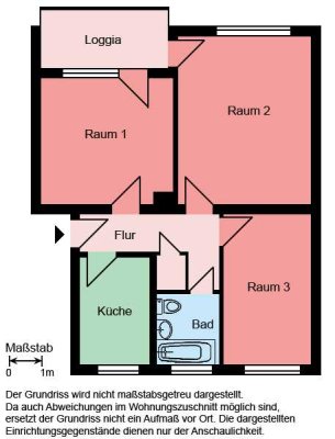 Helle 3-Zimmer-Wohnung über den Dächern von Geseke
