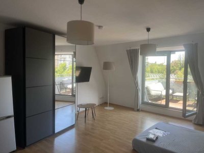 Ansprechende 1-Raum-Wohnung mit EBK und Balkon in Halle (Saale)