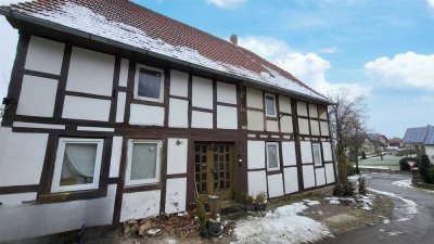Liebhaber-Fachwerkhaus mit Garten, für Individualisten und Handwerker zum Schnäppchen-Preis