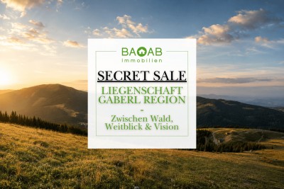 SECRET SALE | Großzügige Liegenschaft mit Entwicklungspotenzial in der Gaberl-Region