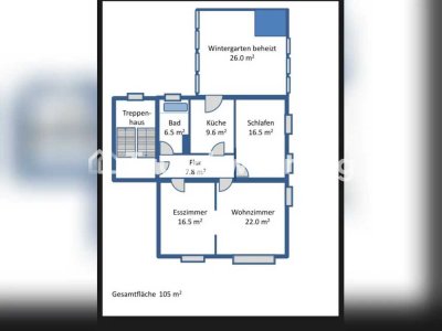 Tauschwohnung: Tausche 4-Zimmer-Wohnung in Hannover, Mitte