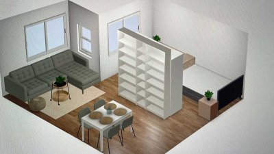 1,5-Zimmer Wohnung in Halle (Saale) - Ortslage Trotha