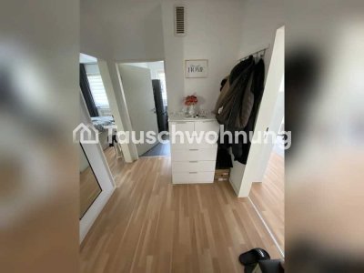 Tauschwohnung: 2 Zimmer mit großem Balkon gegen 3 Zimmer in Umgebung