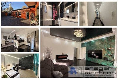 4-Zimmer Raumwunder + Innenhof & Doppelgarage 
(D)EINE Traumerdgeschosswohnung im Rheydter Zentrum