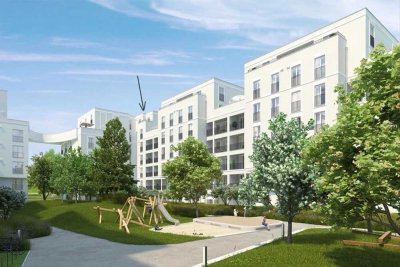 2,5-Zimmer | möblierte (Projekt-) Wohnung | direkt am Olympiapark | oberste Etage mit Dachterrasse