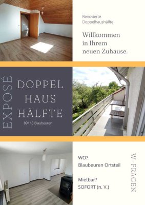 6-Zimmer-Doppelhaushälfte mit EBK & Garten in Blaubeuren