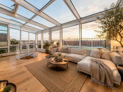 Exklusive Dachgeschoss-Maisonette mit Panoramablick über West-Berlin