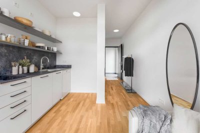 Modernes City-Apartment mit Terrasse im Lifestyle-Quartier