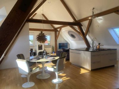 2 hochwertige Wohnungen: Exklusives Loft für Eigenbedarf & Einlieger-ETW als Kapitalanlage/Prov-frei