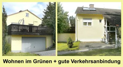 Wohnen im Grünen mit großer Terrasse