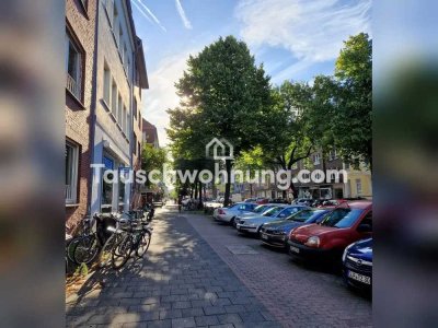Tauschwohnung: 3-Zimmer-Wohnung mit Balkon direkt am Münster Hafen
