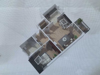 Einziehen und Wohlfühlen! Tolle barrierefreie Neubauwohnung mit Balkon in ruhiger Innenstadtlage