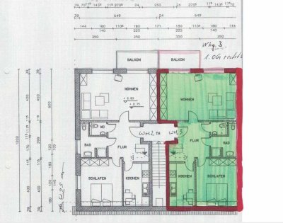 Ansprechende 3-Zimmer-Maisonette-Wohnung mit Balkon in Dülmen