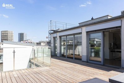 Stadtwohnung mit Wow-Effekt: Maisonette mit 53m2 Terrasse