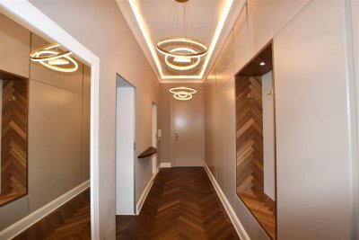 Hochwertig kernsanierte Altbauwohnung direkt am Stadtpark, erste Reihe!