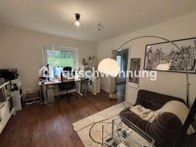 Tauschwohnung: Wohnung mit Gartenzugang und Stadtwaldnähe