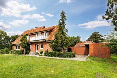 Zweifamilienhaus mit großem Grundstück im Außenbereich - Lengerich