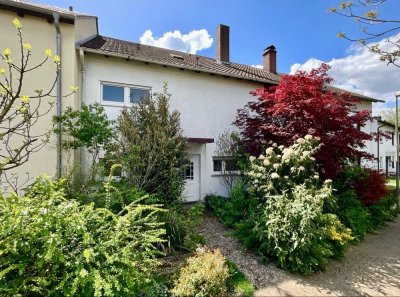 Idyllisches Wohnen mit Terrasse und großem Garten 
Nähe Maudacher Bruch