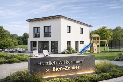 Moderne Pultdach-DHH in Freiburg inkl. Grundstück & vollunterkellert - Jetzt anfragen !