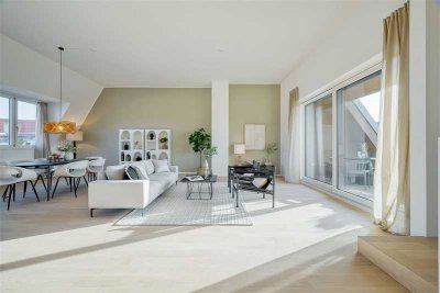 Grundsaniertes Denkmalobjekt: Dachneubau mit Sonnenlounge