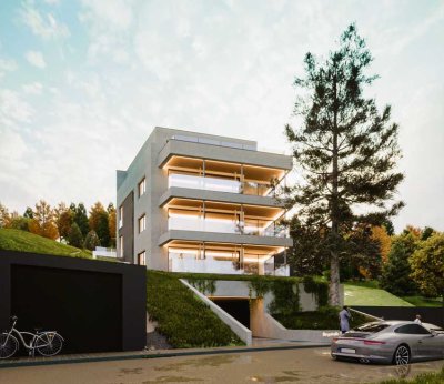 Exklusive Luxus-Penthouse in Heidelberg: Modernes Wohnen mit Weitblick in naturnaher Top-Lage