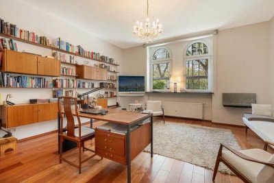 Exklusive Altbauwohnung mit Grünoase und Sauna in erstklassiger Lage