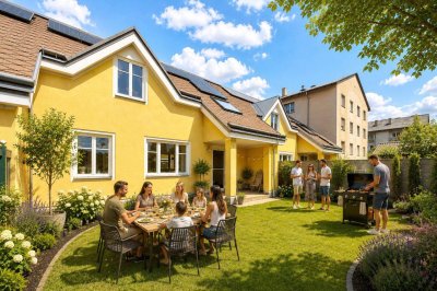 BELAGSFERTIGES Reihenhaus | BJ 1994 | ca. 164m² NFL | 4 Zimmer | sonniger Garten | Garage | PV-Anlage | Ruhelage