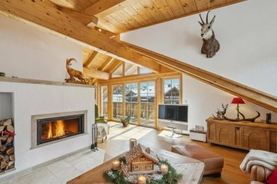 Wohnen im Herzen der "Gamsstadt"!Dachgeschosswohnung in Kitzbüheler Premiumlage