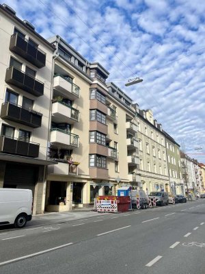 Großzügiges 1-Zimmer-Apartment // Ostbalkon // Maxvorstadt