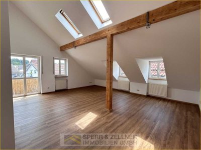 Sankt Wolfgang - Charmante, lichtdurchflutete Dachgeschosswohnung mit Blick ins Grüne.