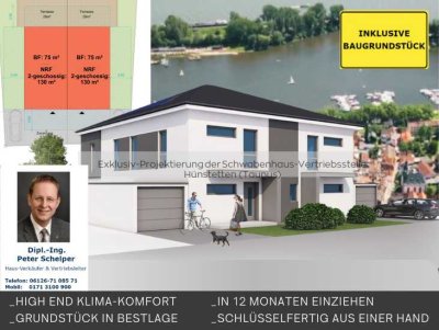 Wi.-Schierstein - individuell planbarer Neubau-DHH (mit FESTPREIS und verbindlicher Terminschiene)