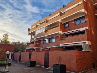 Besonders wohnen im Split-Level-Stil: Licht und Weite über vier Ebenen mit großer Dachterrasse